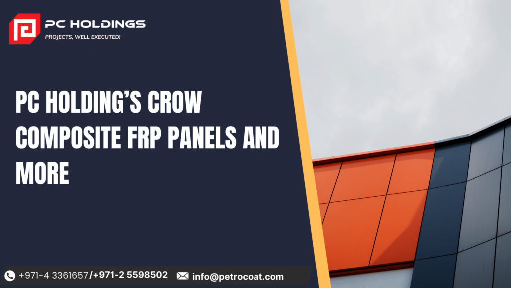 PC Holding's Crow Composite FRP Panels and More